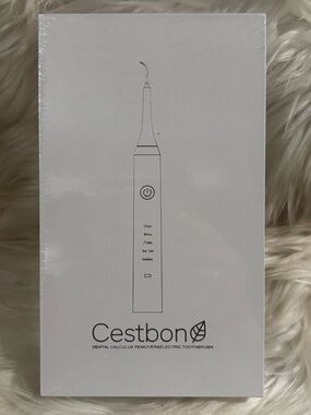 Cestbon Dental Calculus Remover & Electric Toothbrush- White